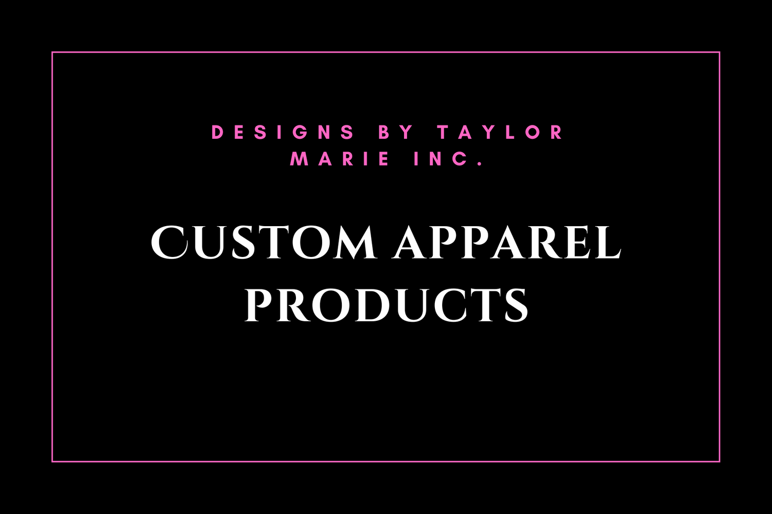 Custom Apparel Products